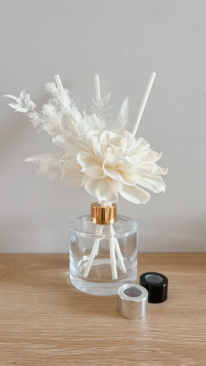 Glass Sola Floral Diffuser Set