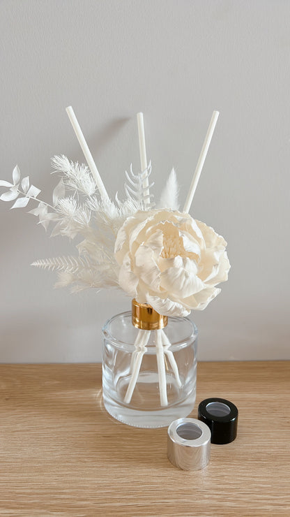 Glass Sola Floral Diffuser Set