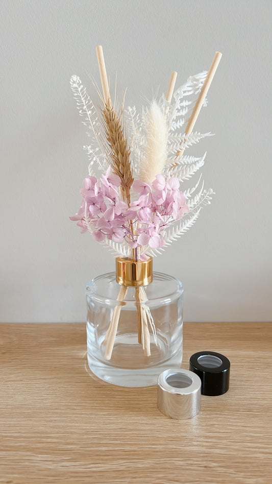 Glass Deluxe Floral Diffuser Set