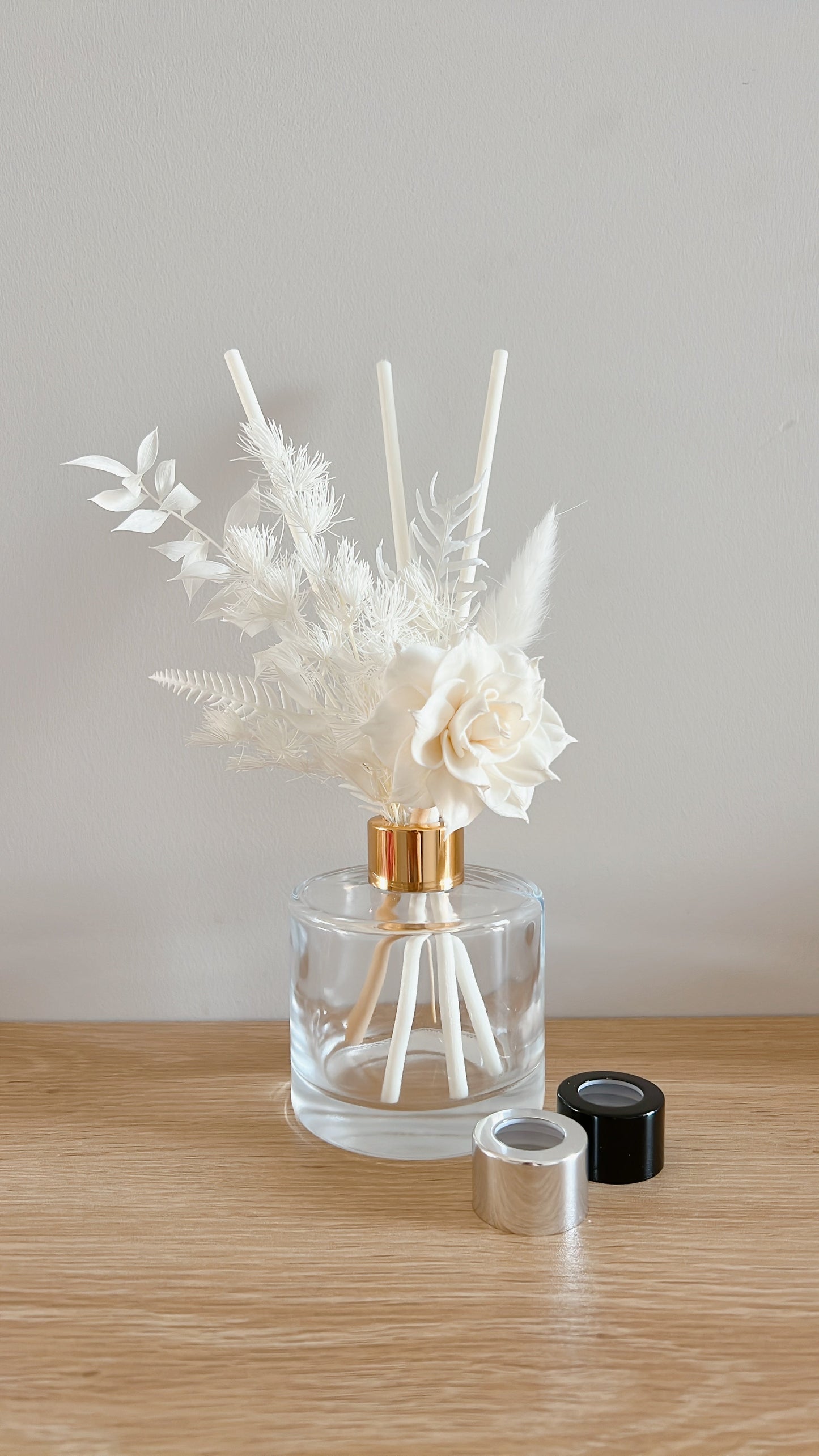 Glass Sola Floral Diffuser Set